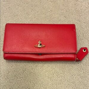 Vivienne Westwood Bold Red Wallet👝